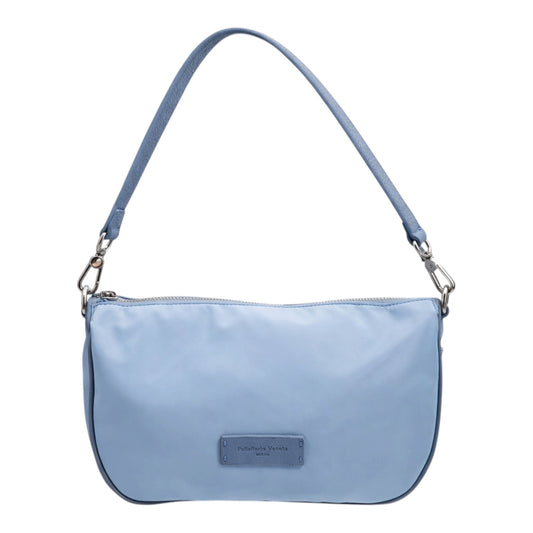 Borsa a Tracolla Piccola 'Vela' in Nylon Azzurro - Pelletteria Veneta