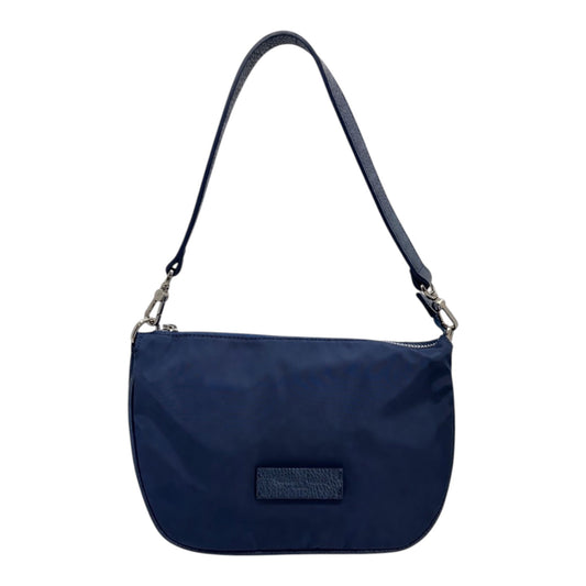 Borsa a Tracolla Piccola 'Vela' in Nylon Blu - Pelletteria Veneta