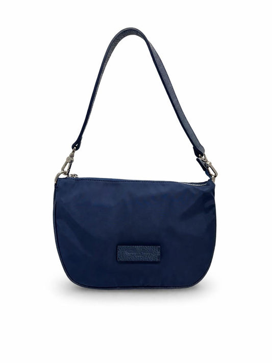 Borsa a Tracolla Piccola 'Vela' in Nylon Blu - Pelletteria Veneta