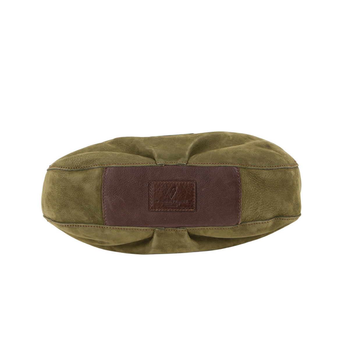Borsa a spalla in nabuk da donna con manico intrecciati NB26502 Pelletteria Veneta