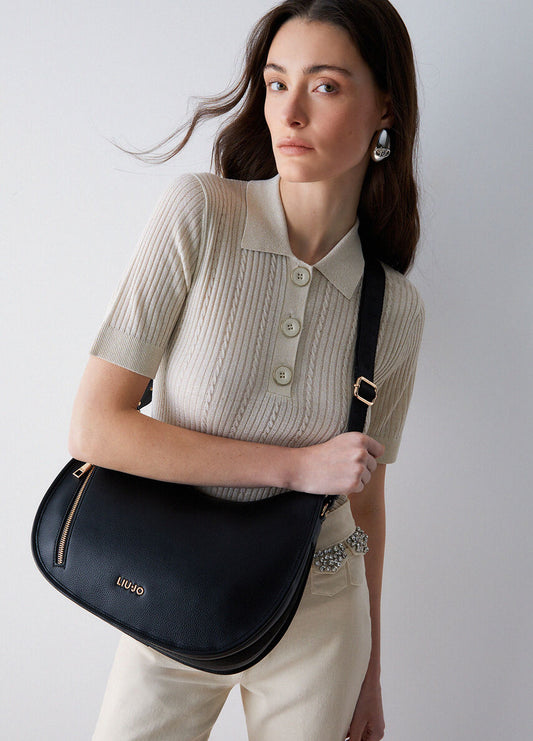 Borsa hobo media con zip Rut Liu Jo