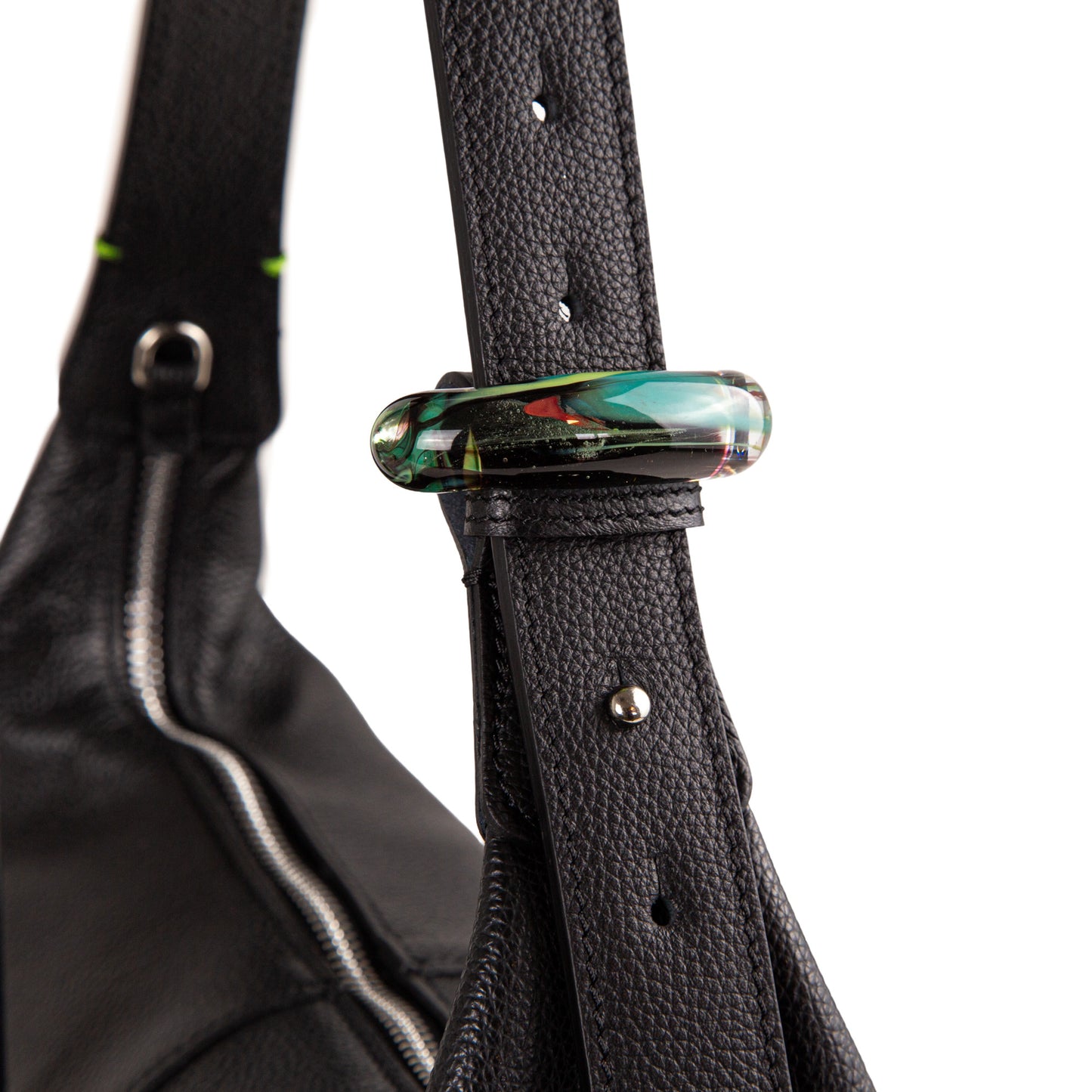 Borsa a Mano 'Murina' in Pelle Nero - Pelletteria Veneta