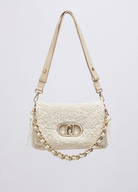 Borsa media LaPuffy in crochet Liu Jo