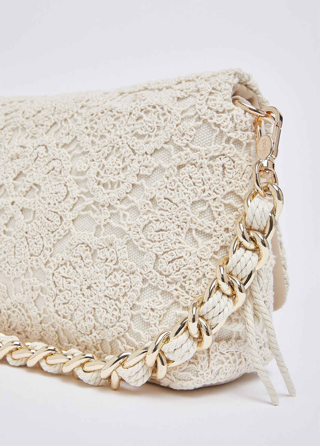 Borsa media LaPuffy in crochet Liu Jo