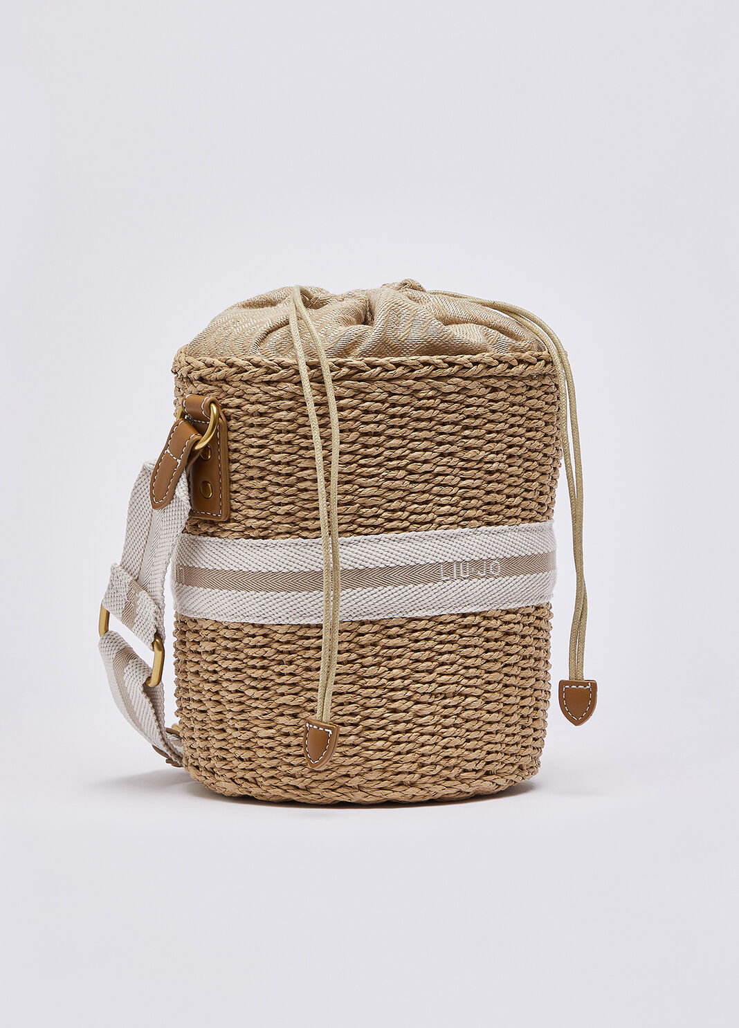 Borsa secchiello in paglia Liu Jo