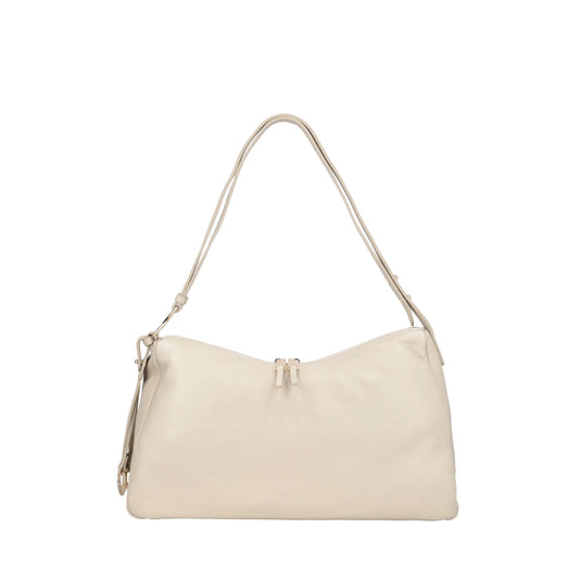 ToscaBlu  Borsa a spalla in pelle Susan colore avorio