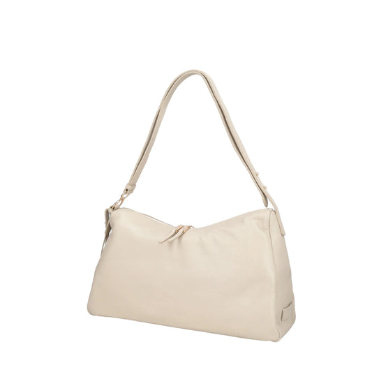 ToscaBlu  Borsa a spalla in pelle Susan colore avorio