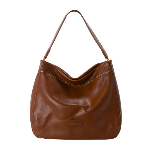 Borsa a Spalla 'Bronzin' in Pelle Cuoio - Pelletteria Veneta