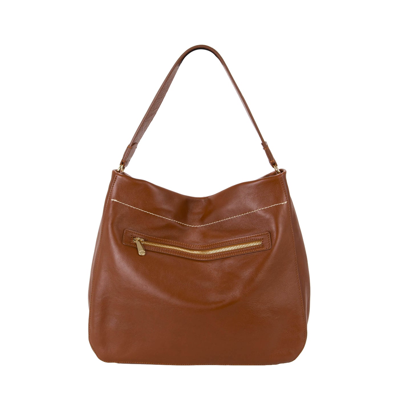 Borsa a Spalla 'Bronzin' in Pelle Cuoio - Pelletteria Veneta