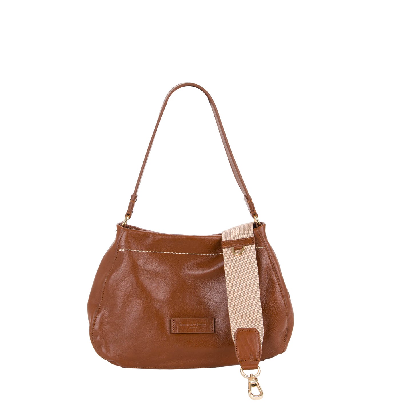 Borsa a Spalla & Tracolla 'Bronzin' in Pelle Cuoio - Pelletteria Veneta
