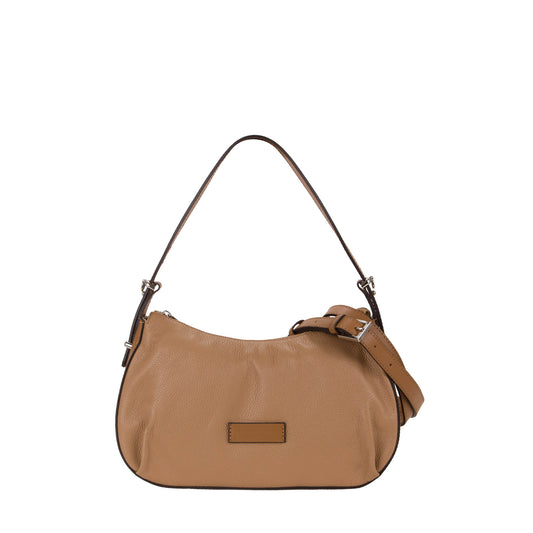 Borsa a Spalla & Tracolla 'Doge' in Pelle Cammello - Pelletteria Veneta