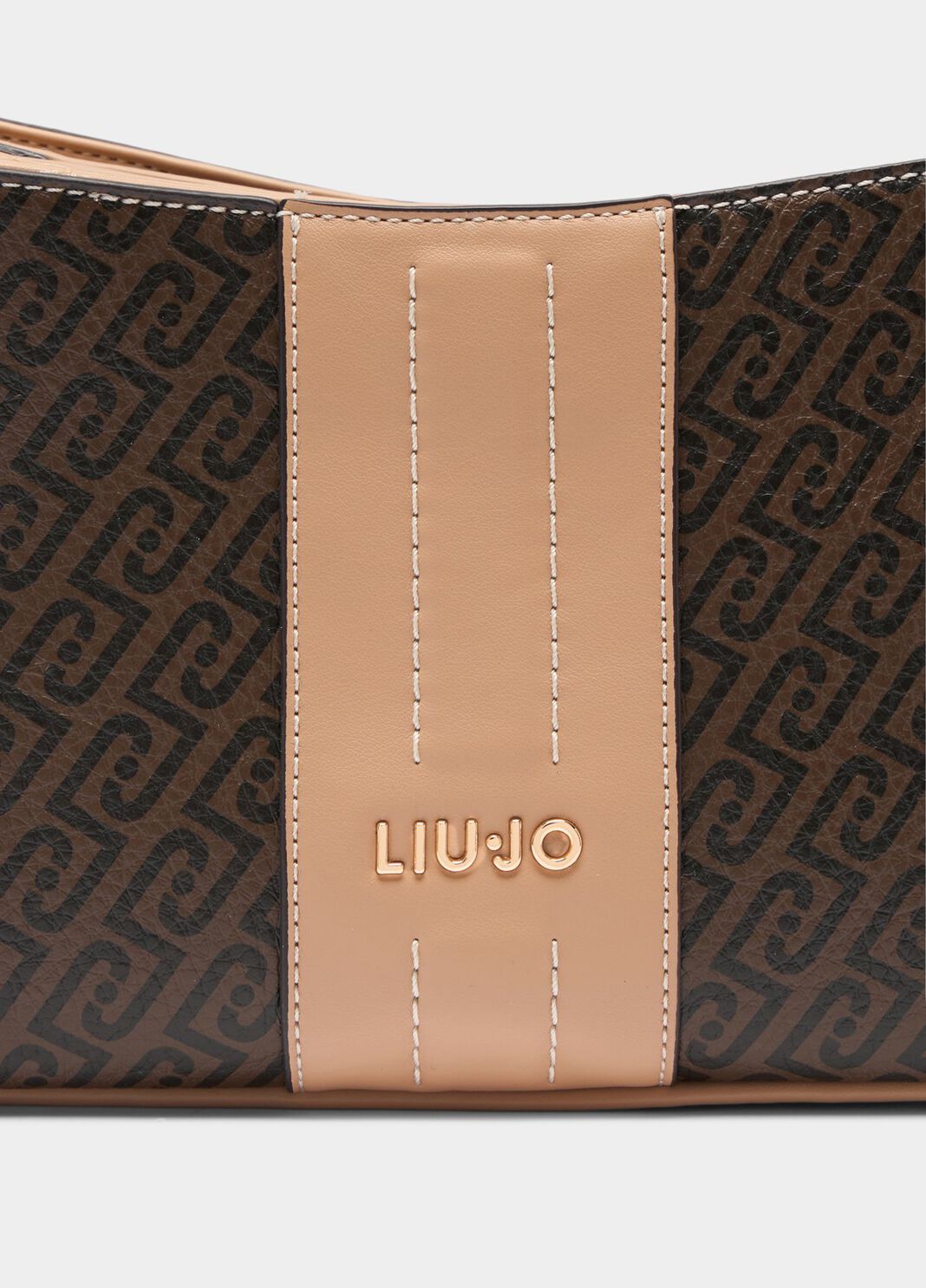 Borsa a spalla piccola monogram Ematite Liu Jo