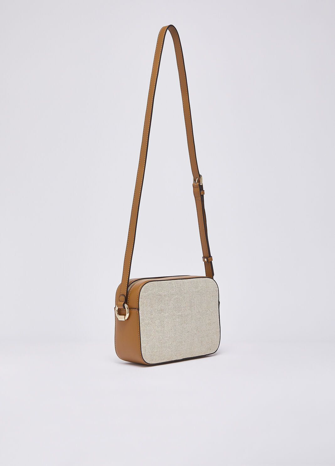 Borsa a tracolla media in juta Manh Liu Jo