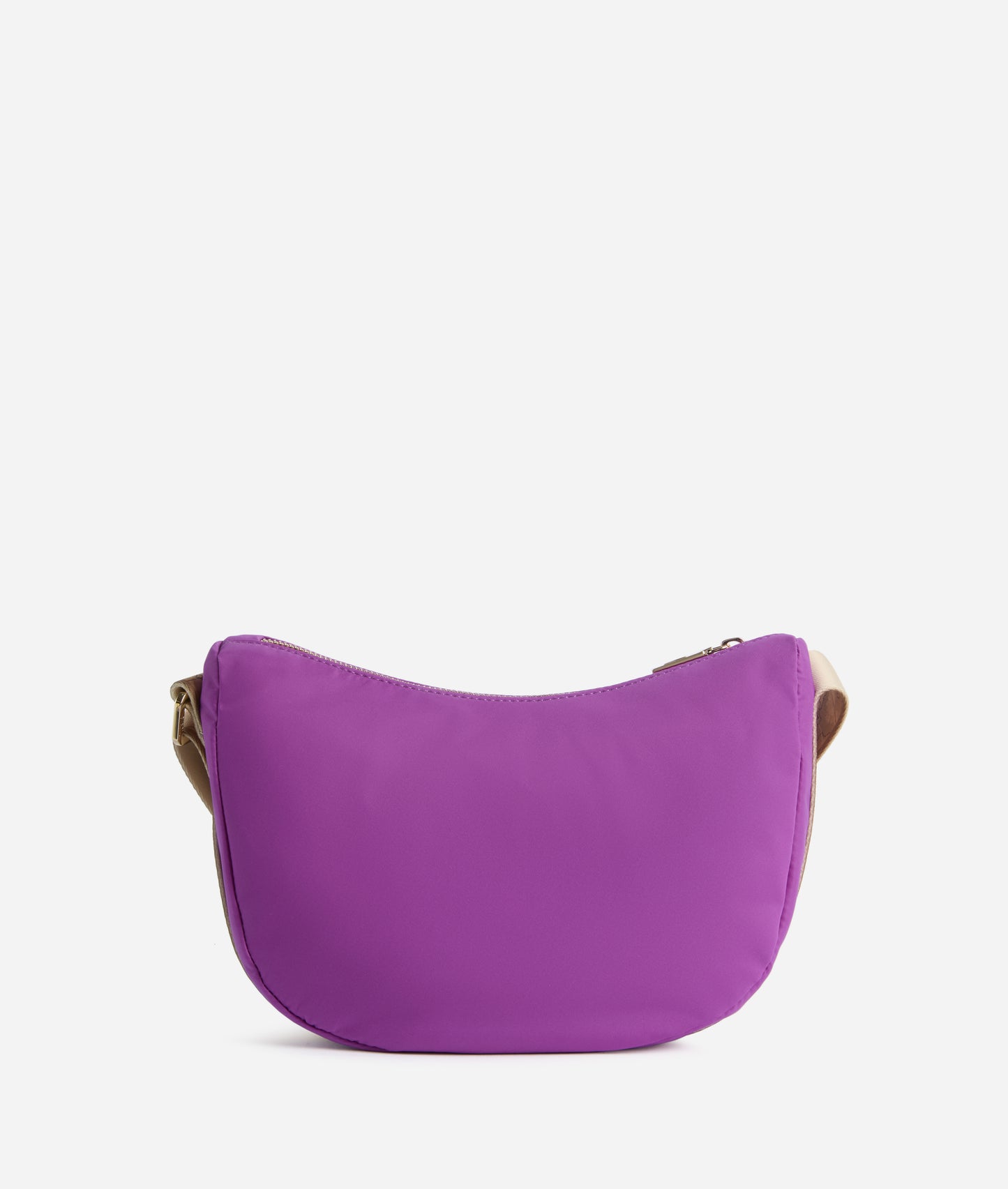 Breeze Nylon tracolla a mezzaluna piccola Viola Bougainville Alviero Martini
