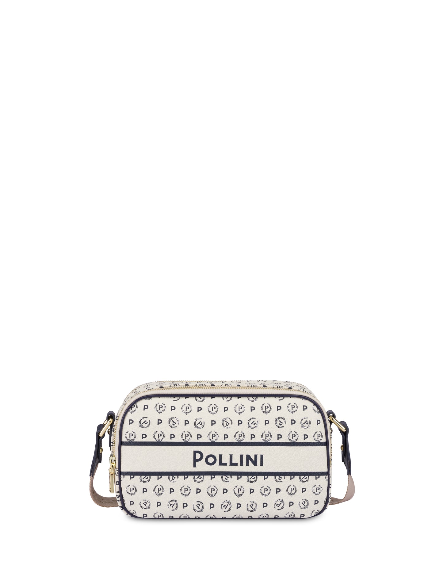 Camera Bag Heritage Marina Avorio/blu Pollini
