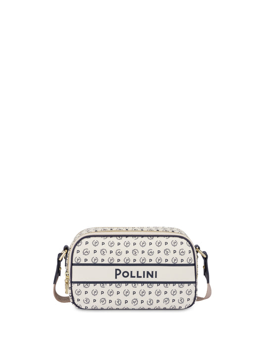 Camera Bag Heritage Marina Avorio/blu Pollini