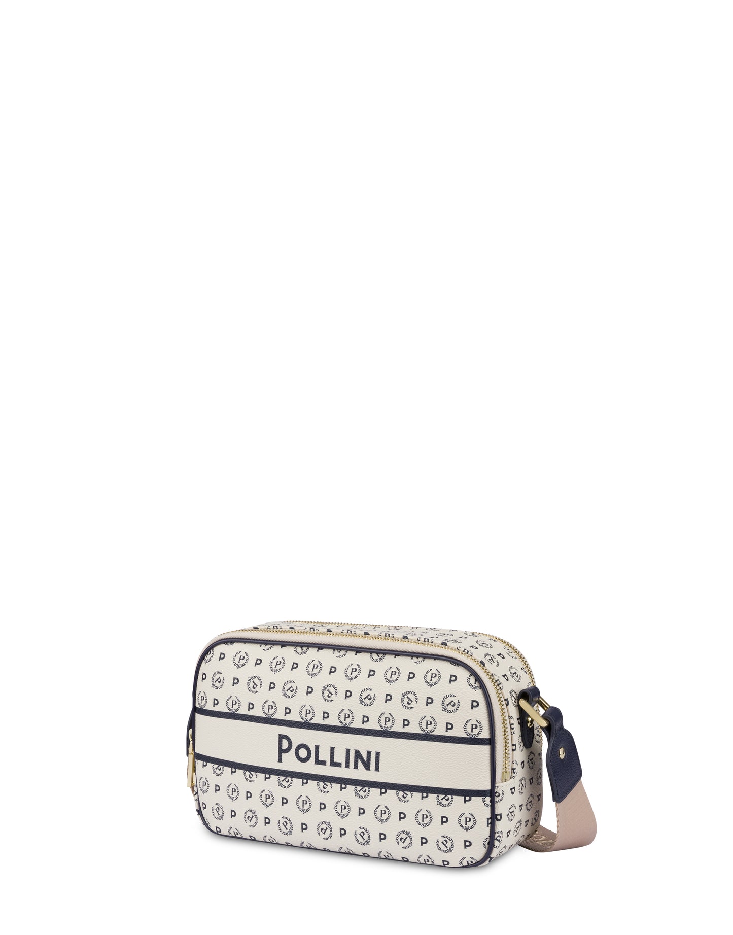 Camera Bag Heritage Marina Avorio/blu Pollini