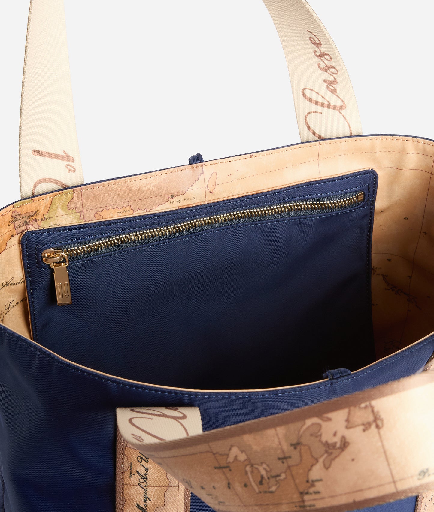 Dual Bag borsa shopping reversibile Blu Notte Alviero Martini