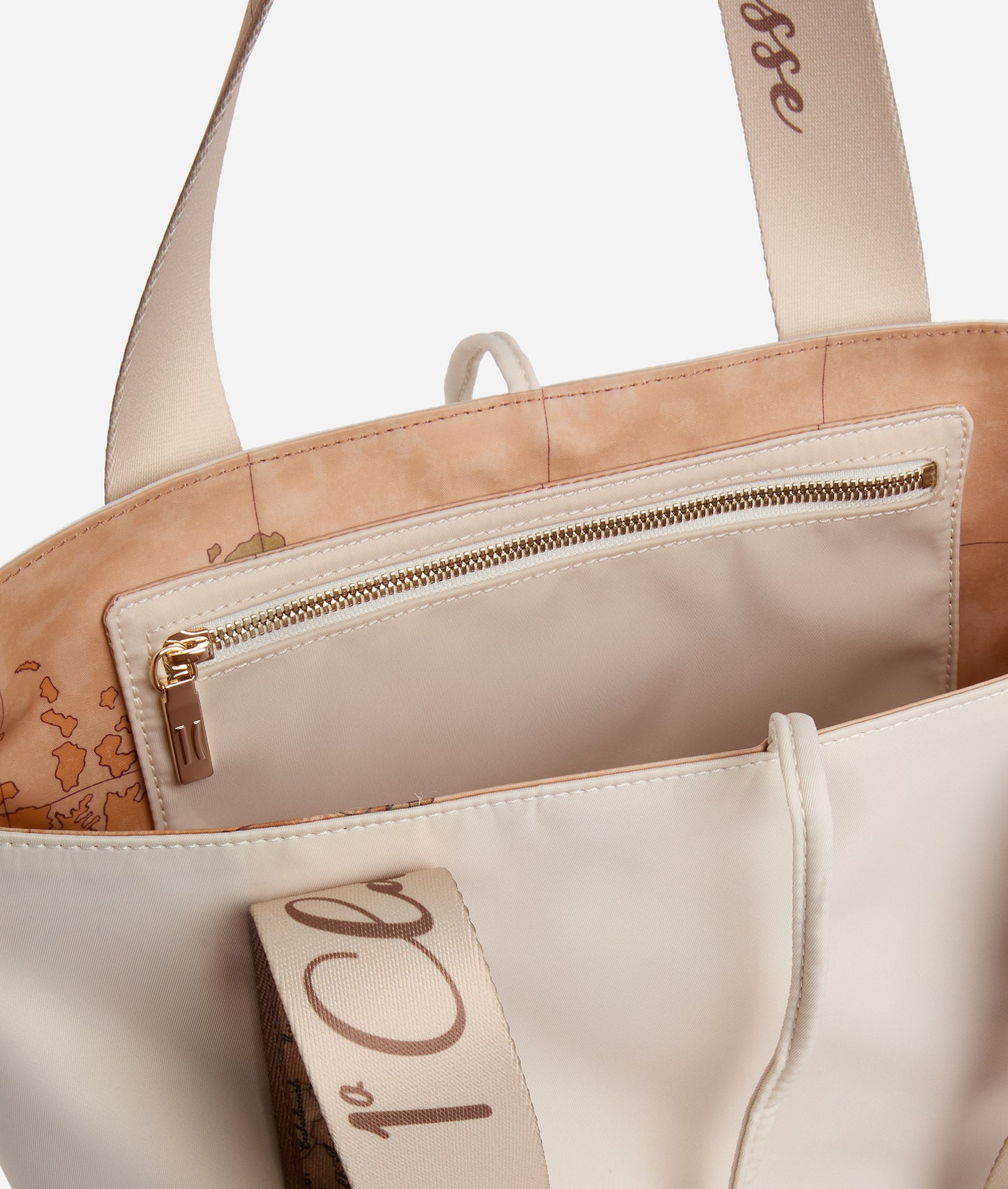 Dual Bag borsa shopping reversibile Sabbia Alviero Martini