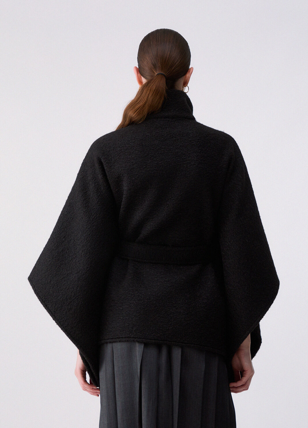 Poncho con cintura Liu Jo