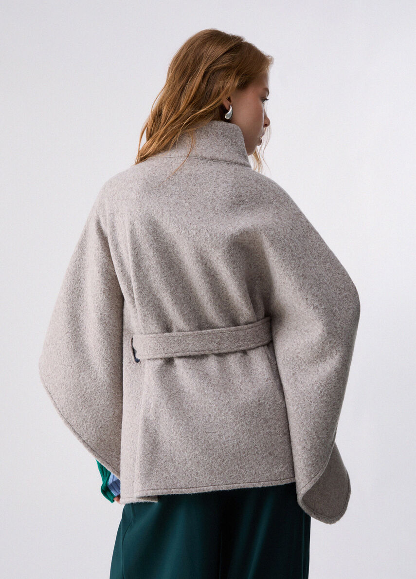 Poncho con cintura Liu Jo