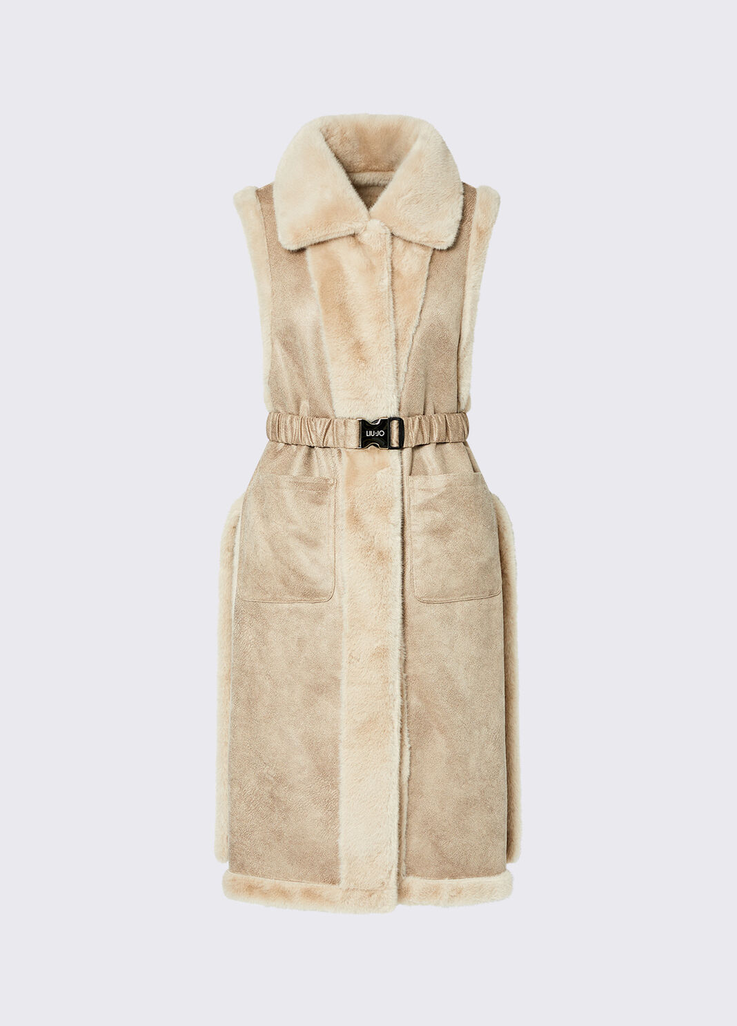 Gilet in montone sintetico Liu Jo