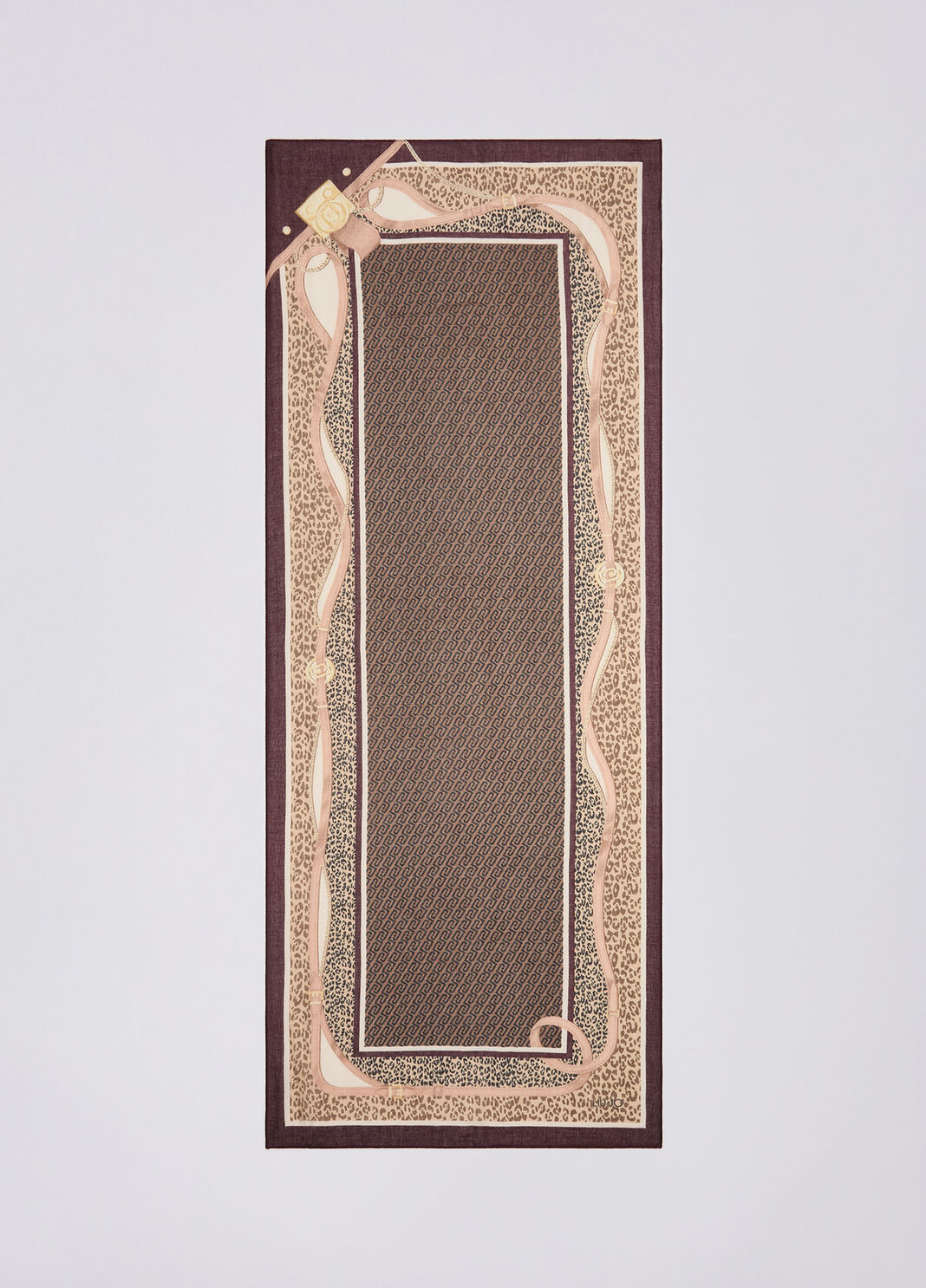 Stola animalier con cinturini Liu Jo