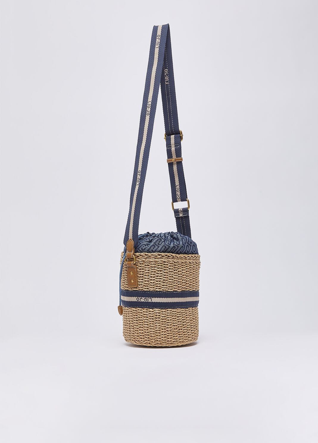 Borsa secchiello in paglia Summer Liu Jo