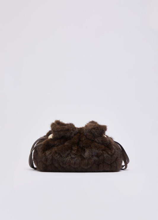 Borsa Riccy piccola in pelliccia sintetica Liu Jo