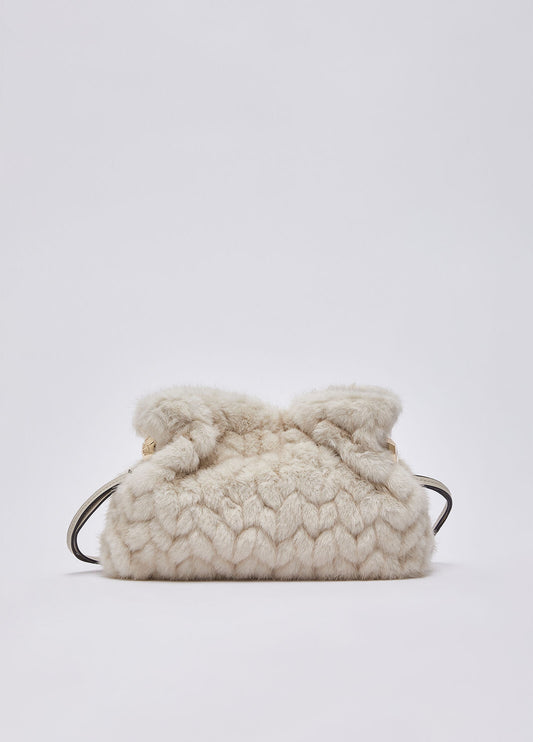 Borsa Riccy piccola in pelliccia sintetica Liu Jo