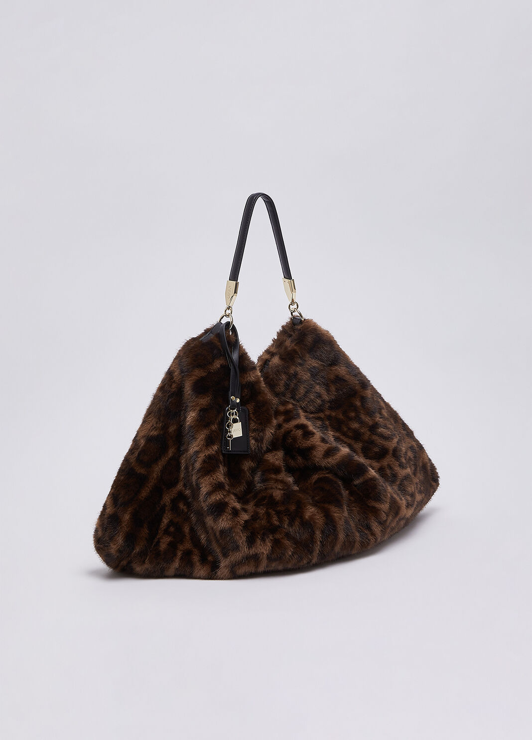 Borsa grande in pelliccia sintetica Liu Jo