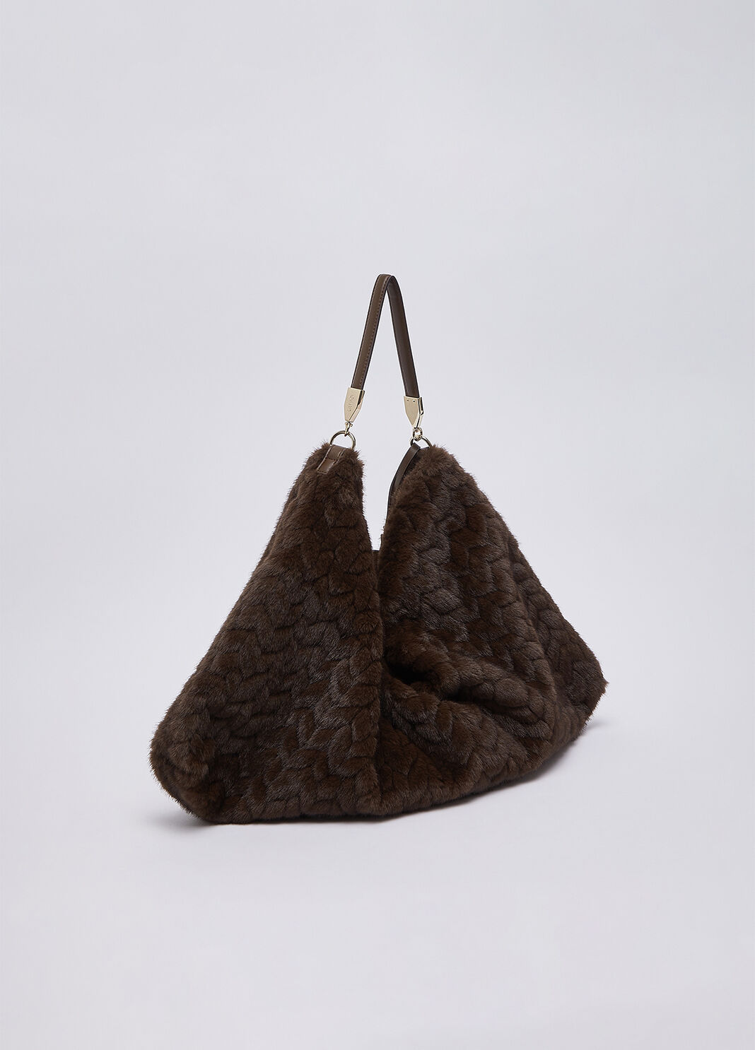Borsa grande in pelliccia sintetica Liu Jo