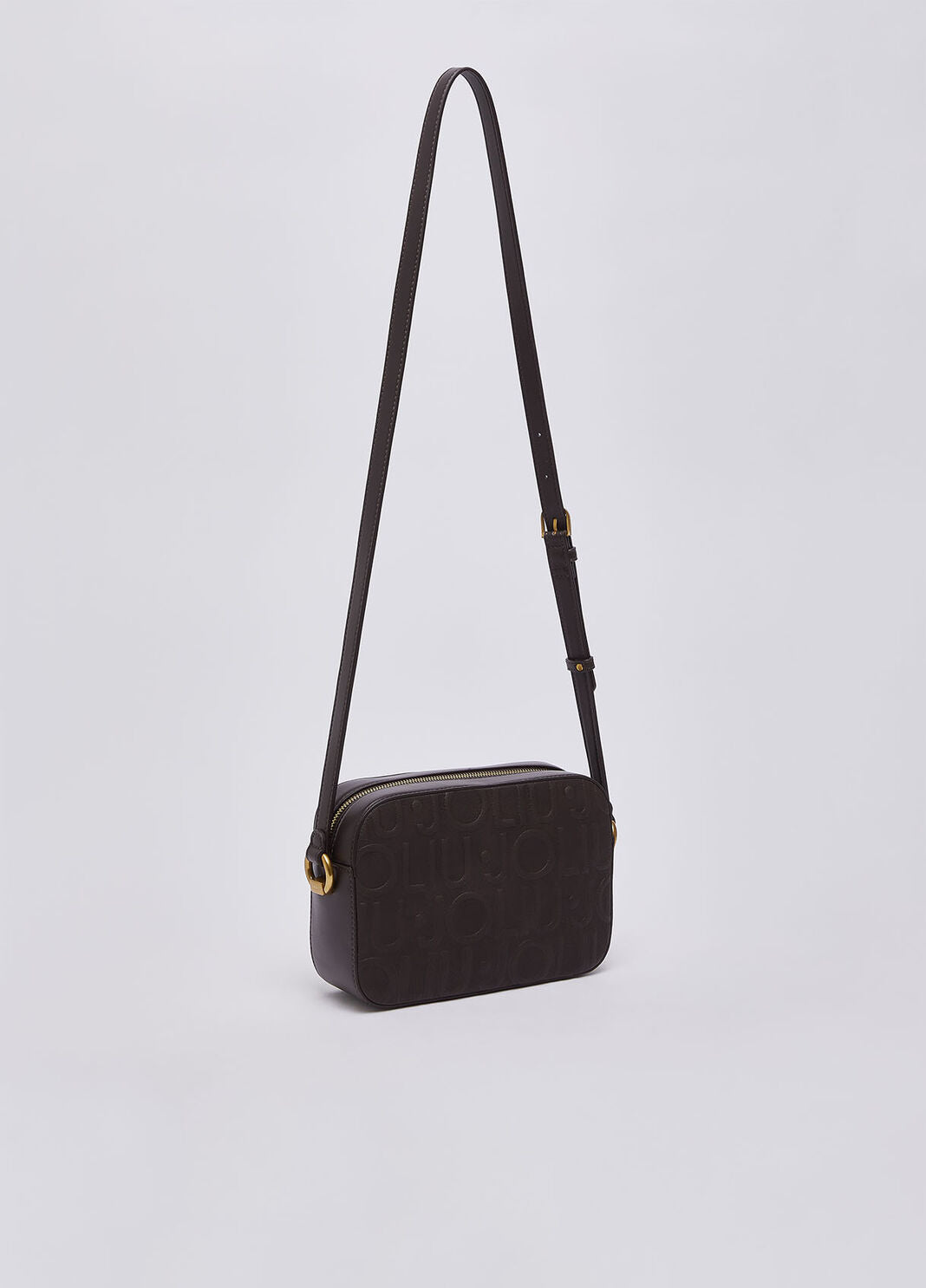 Borsa a tracolla media con logo Liu Jo
