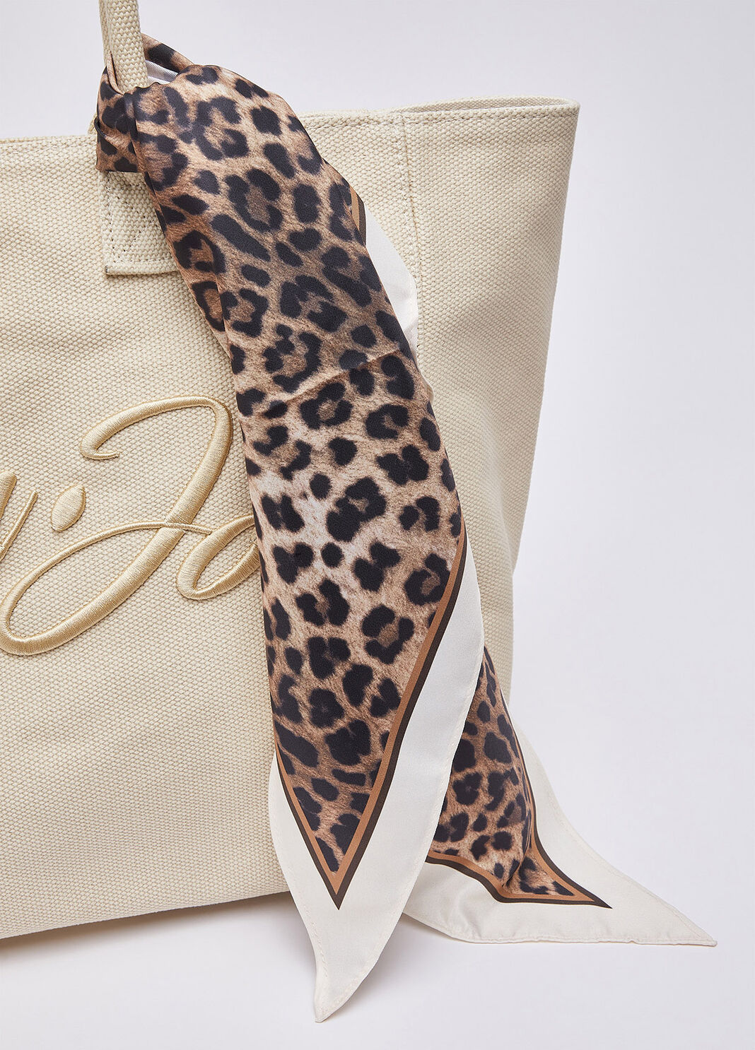 Tote bag grande con foulard Plentia
