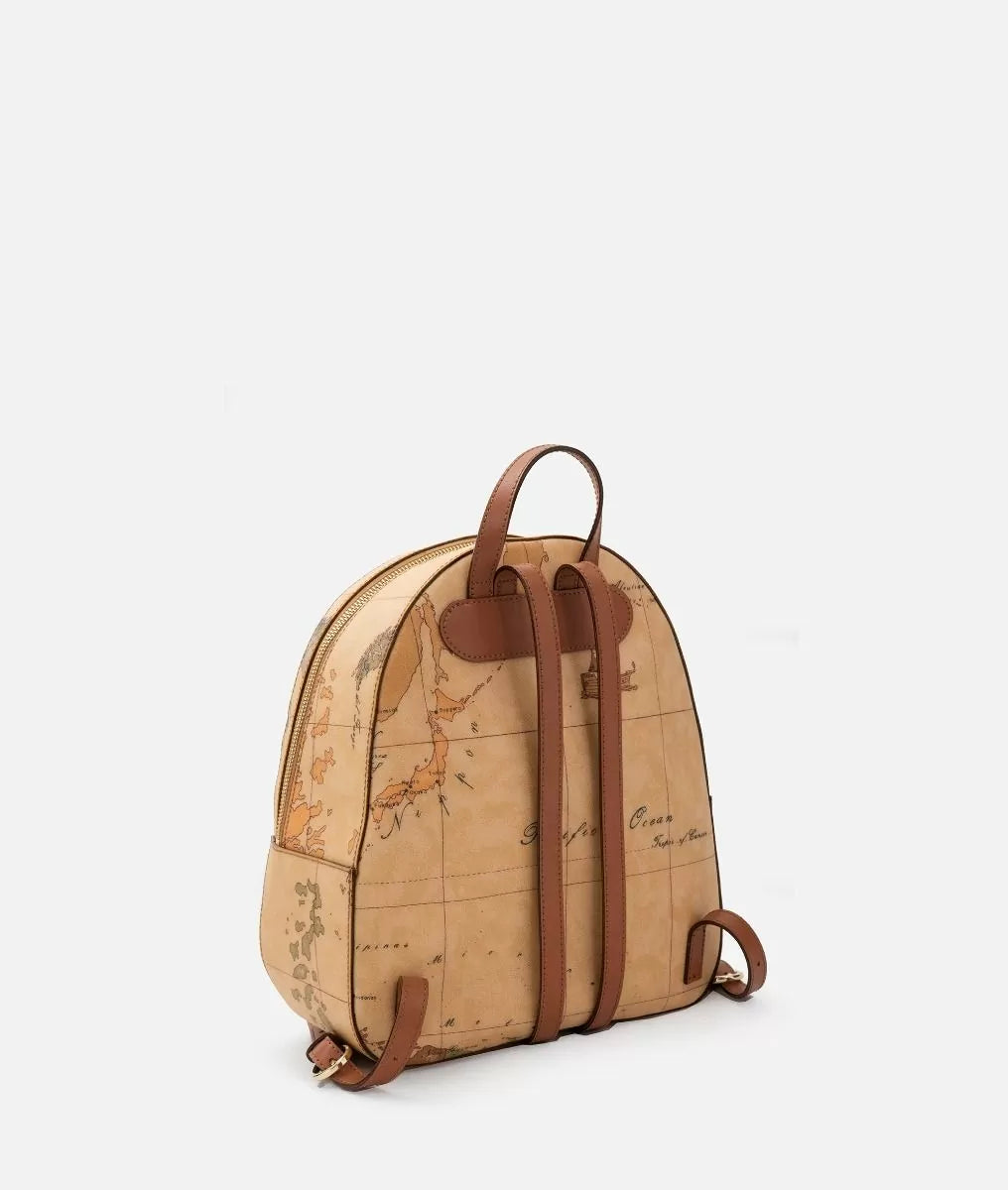 Art.C E033 6000 Geo Classic zaino con inserti frontali in pelle