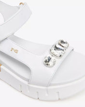 Carica l&#39;immagine nel visualizzatore di Gallery, Art. E410707D/707 Sandali Donna in Pelle e Materiale Tecnico
