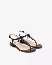 Carica l&#39;immagine nel visualizzatore di Gallery, Art. E513271D/100 Sandali Donna in Pelle

