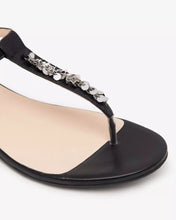 Carica l&#39;immagine nel visualizzatore di Gallery, Art. E513271D/100 Sandali Donna in Pelle
