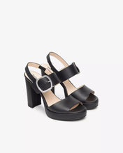Carica l&#39;immagine nel visualizzatore di Gallery, Art. E513354D/100 Sandali Donna in Pelle
