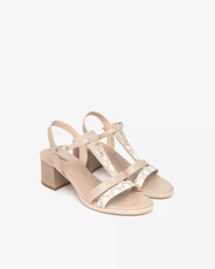 Art. E513433D/412 Sandali Donna in Pelle e Materiale Tecnico