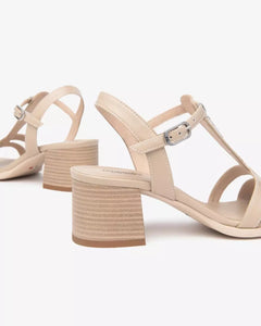 Art. E513433D/412 Sandali Donna in Pelle e Materiale Tecnico