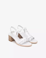 Carica l&#39;immagine nel visualizzatore di Gallery, Art. E513433D/707 Sandali Donna in Pelle e Materiale Tecnico
