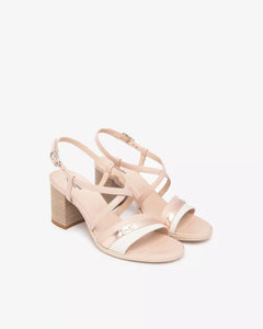 Art. E513440D/713 Sandali Donna in Pelle e Materiale Tecnico