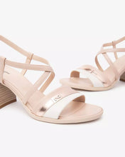 Carica l&#39;immagine nel visualizzatore di Gallery, Art. E513440D/713 Sandali Donna in Pelle e Materiale Tecnico
