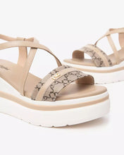 Carica l&#39;immagine nel visualizzatore di Gallery, Art. E513512D/437 Sandali Donna in Pelle e Materiale Tecnico
