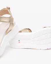 Carica l&#39;immagine nel visualizzatore di Gallery, Art. E513694/414 Sandali Donna in Pelle e Materiale Tecnico
