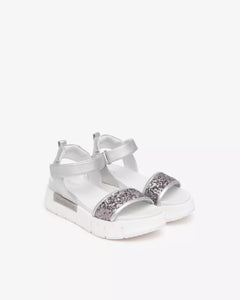Art. E513694/700 Sandali Donna in Pelle e Materiale Tecnico
