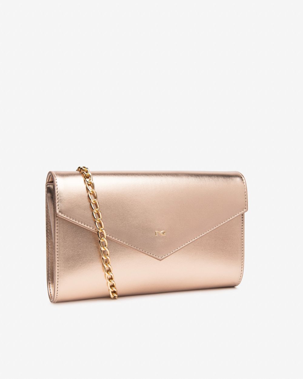 E543903DE_434 Pochette da Donna in Materiale Tecnico NeroGiardini