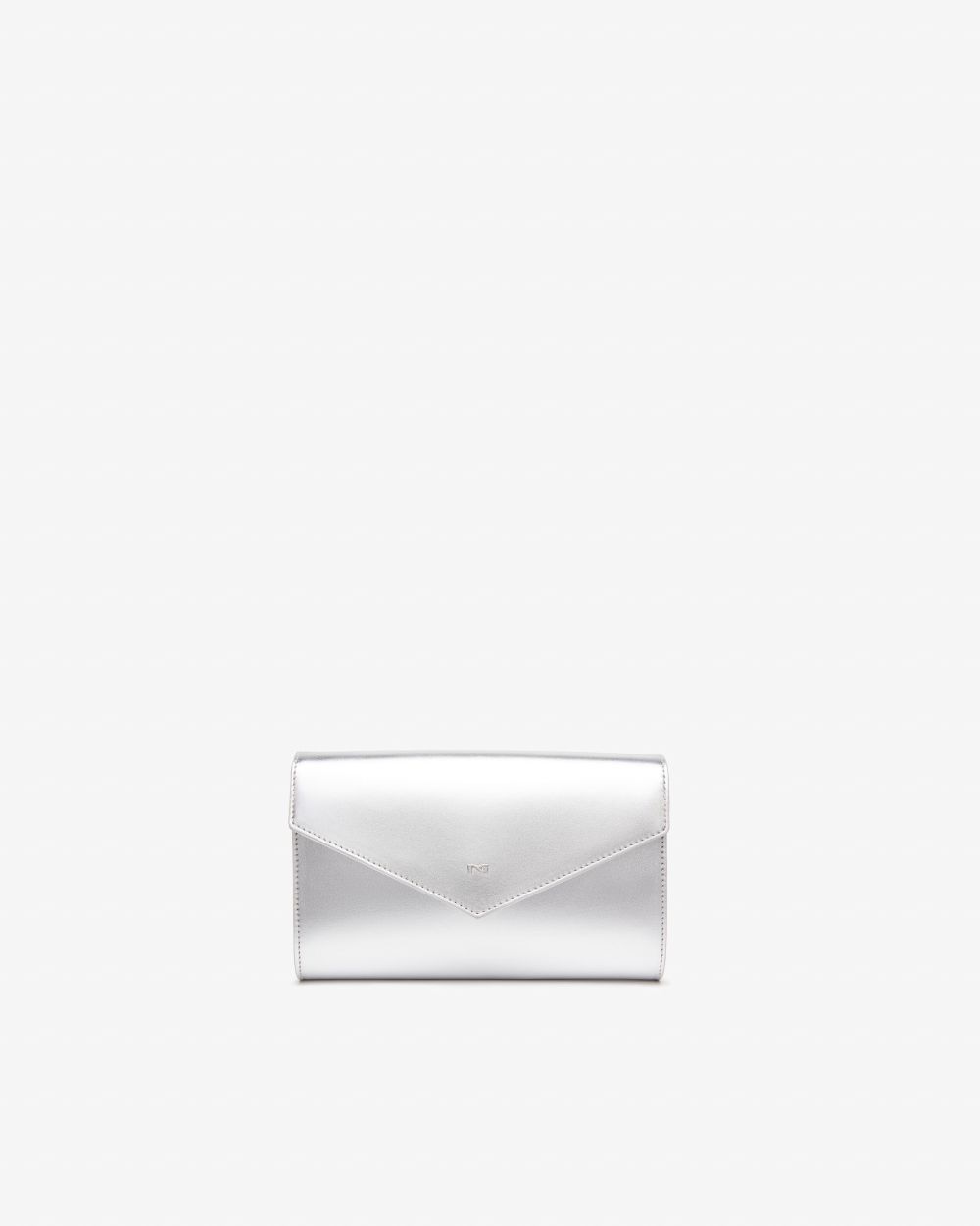 E543903DE_700 Pochette da Donna in Materiale Tecnico NeroGiardini
