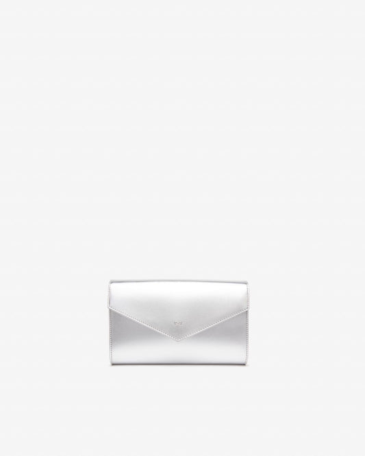 E543903DE_700 Pochette da Donna in Materiale Tecnico NeroGiardini